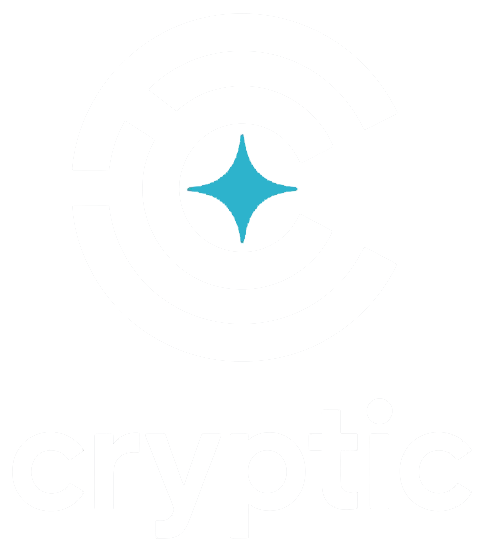 Cryptic — вертикальный логотип